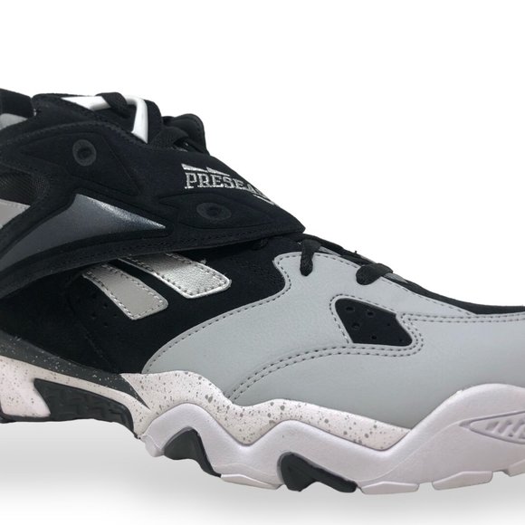Reebok Preseason 94\' Big Hurt Mens Retro Training Shoes Grey/Black-White (NEW) main image 8